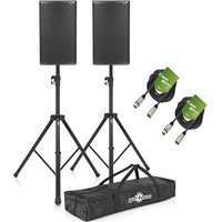 dB Technologies Opera 15 15 Active PA Speaker Bundle with Stands and Cables dB Technologies Opera 15 15 Active PA Speaker Bundle with Stands and Cables