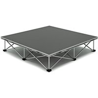 1m x 1m Portable Stage Kit by Gear4music 20cm
