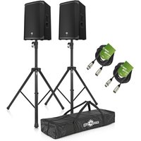 Electro-Voice EKX-15P 15" Active PA Speaker Bundle with Stands and Cables