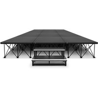 G4M 3m x 3m Spider Stage with Steps 60cm