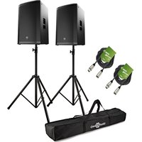 Electro-Voice ETX-15P 15" Active PA Speaker Bundle with Stands and Cables