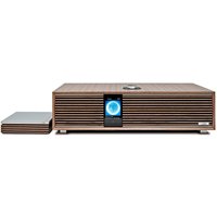 Ruark R410 Integrated Music System in Fused Walnut with Half-Price R-CD100 USB CD Player