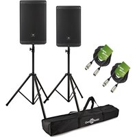 JBL EON715 15" Active PA Speaker Bundle with Stands and Cables JBL EON715 15" Active PA Speaker Bundle with Stands and Cables