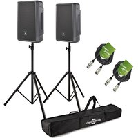 JBL IRX112BT 12" Active PA Speaker Bundle with Stands and Cables JBL IRX112BT 12" Active PA Speaker Bundle with Stands and Cables