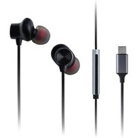 Panasonic RP-TCM225DE USB-C Earphones Black