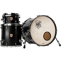 SJC Drums Tour Series 3pc Shell Pack Matte Black