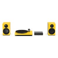 Pro-Ject Colourful Audio System E Golden Yellow Satin