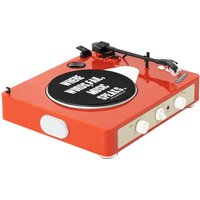 Gadhouse Brad MKII Record Player with Bluetooth Tangerine