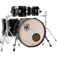 SJC Drums Tour Series 4pc Shell Pack Matte Black