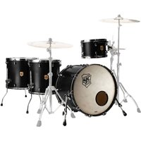 SJC Drums Tour Series 4pc Shell Pack Matte Black