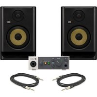 Universal Audio Volt 1 and KRK ROKIT RP5 G5 Studio Monitor Bundle