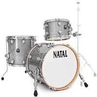Natal Originals Maple 18 3pc Shell Pack Silver Sparkle