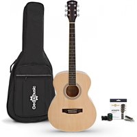 Student Electro Acoustic Guitar & Accessory Pack by Gear4music Natural
