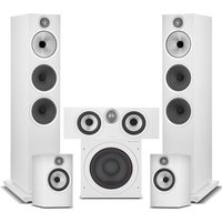 Bowers & Wilkins 603 & 606 S3 Surround Sound Speaker Package White