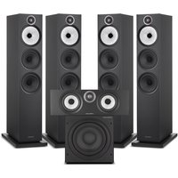 Bowers & Wilkins 603 S3 5.1 Surround Sound Speaker Package Black