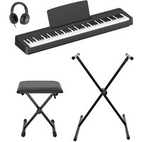 Yamaha P145BT Digital Piano With Bluetooth X Frame Package