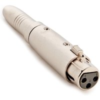 Studiospares 6.35mm (F) TRS to XLR (F) Connector