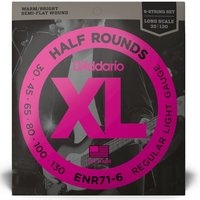 DAddario ENR71-6 Half Rounds Bass Regular Light 30-130 Long Scale