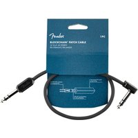 Fender Blockchain 16in Patch Cable Stereo TRS Straight/Angle