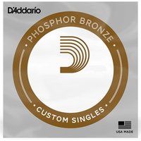 DAddario PB042 Phosphor Bronze Wound Single String 42