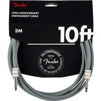Fender Anniversary Instrument Cable 10ft/3m Grey