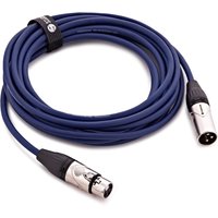 Studiospares Standard XLR (M) to XLR (F) Cable 5m Blue
