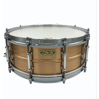 Worldmax 14″ x 5″ Bronze Shell Snare Drum Chrome Hardware