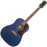 Epiphone J-45 All Solid Electro Acoustic Guitar Aged Viper Blue - Ex Demo