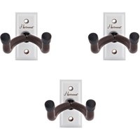 Hartwood Guitar Wall Hangers White 3 Pack