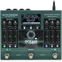 Electro Harmonix Oceans Abyss Dual Stereo Reverb Pedal