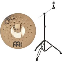 Meinl Classics Custom Extreme Metal 20" Ride & Gear4music Boom Arm Stand Black