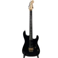 Charvel MJ San Dimas Style 1 HSS Ebony 24 Frets FR Satin Black - Ex Demo