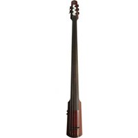 NS Designs WAV5 Upright Bass Transparent Red