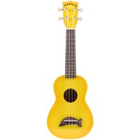 Kala Makala Dolphin Soprano Ukulele Yellow Burst