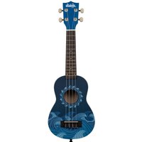 Kala Ukadelic Soprano Ukulele Deep Blue