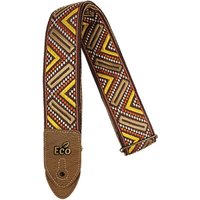 Ecostrap Vegan Jacquard Strap 2in Orange