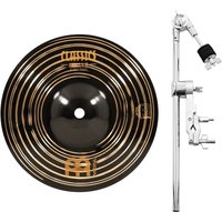 Meinl 8" Classics Custom Dark Splash & Gear4music Multiple Grabber Arm
