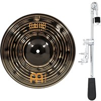 Meinl Classics Custom 10 Dark Splash & Gear4music Deluxe Weighted Cymbal Grabber Arm