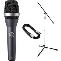 AKG D5 Dynamic Vocal Microphone Bundle