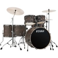 Tama Imperialstar 22 6pc Drum Kit Walnut Burl