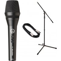 AKG P3 S Dynamic Handheld Microphone Bundle