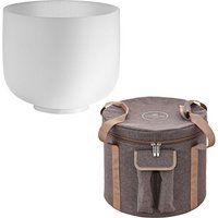 Meinl Sonic Energy 12" Crystal Singing Bowl With Brown Bag Heart Chakra
