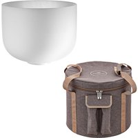 Meinl Sonic Energy 12" Crystal Singing Bowl F3 432 Hz With Brown Bag Heart Chakra