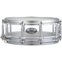 Pearl Crystal Beat 14" x 5" Free Floating Acrylic Snare Drum Ultra Clear