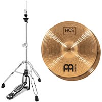 Meinl HCS Bronze 15" Hi Hat Cymbals & Premier Artist Hi-Hat Stand