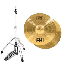 Meinl HCS 14 Hi Hat Cymbals & Premier Artist Hi-Hat Stand