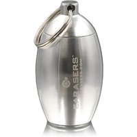 Earasers Keychain Carry Case Silver