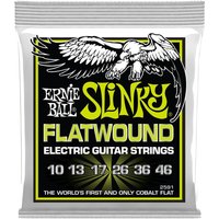 Ernie Ball 2591 Cobalt Flatwound Regular Slinky 10-46