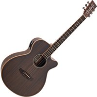 Tanglewood TRU4CEAE Reunion Pro Series Super Folk Electro Acoustic Ebony - Nearly New
