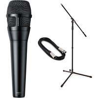 Shure NXN8/C Nexadyne Dynamic Cardioid Handheld Microphone Black Bundle